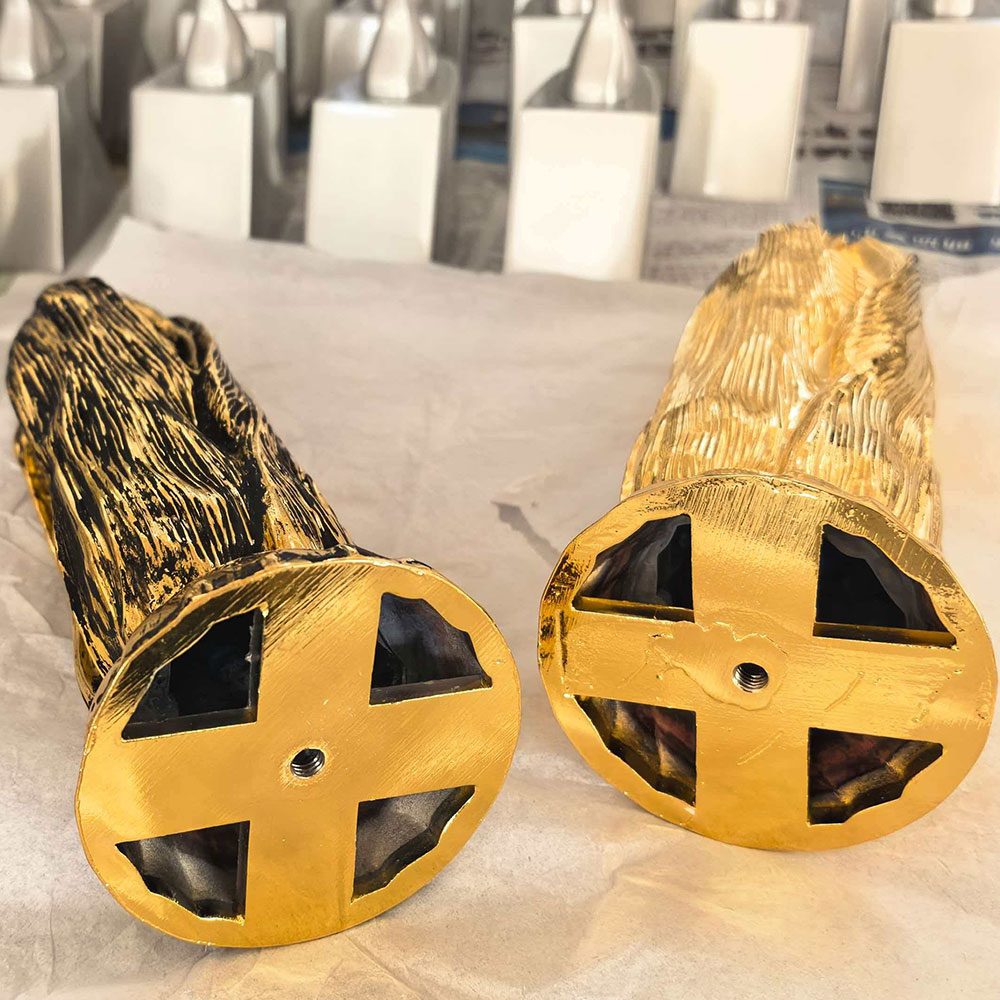 丰收玉米锡合金奖杯定制 农业展会农场种业企业水晶底座金属纪念奖杯 - Ear Corn Tin Alloy Trophy